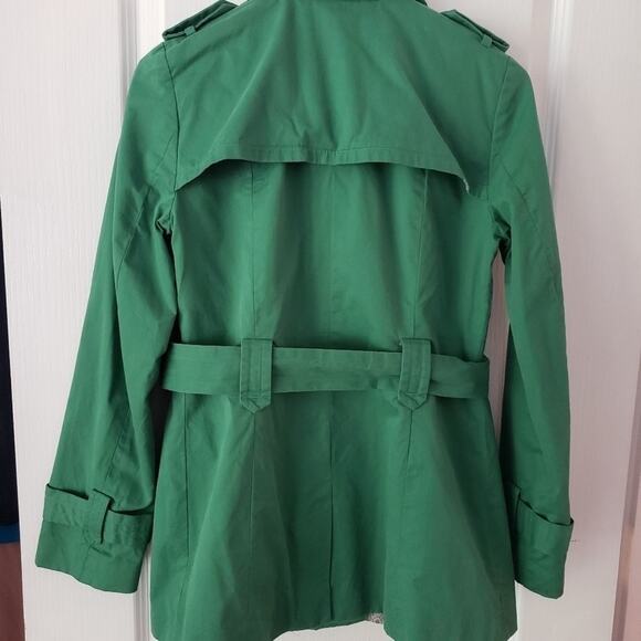 BANANA Republic green peacoat lined jacket size‎ XS - Picture 3 of 14